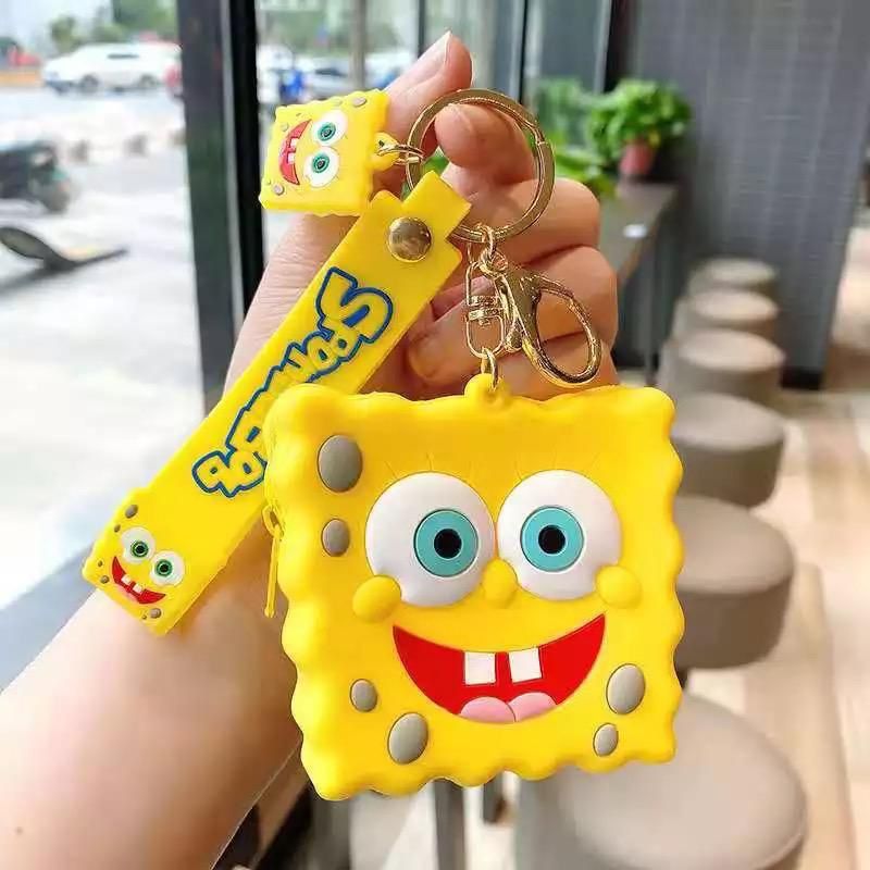 Monedero Silicona Bob Esponja