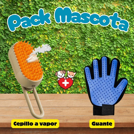 Pack Mascota Cepillo Y Guante